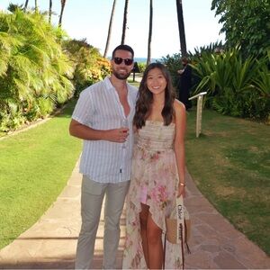 Floral Strapless Ethereal Dress